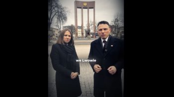 Мер Львова відреагував на провокаційне відео польського політика біля пам’ятника Бандері