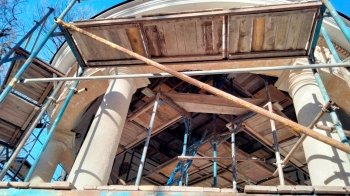 У парку Франка реставрують ротонду: як вона зміниться