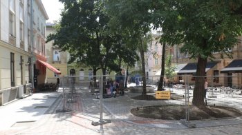 Оновлену площу Коліївщини відкриють вже у вересні