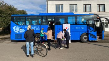 Львівщиною курсує вакцинальний автобус: графік