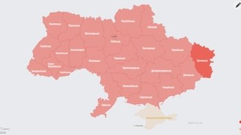 По всій Україні триває повітряна тривога: де вже були вибухи (текстова онлайн-трансляція)