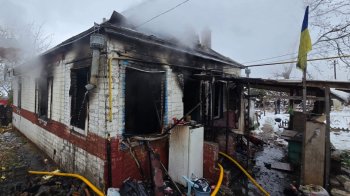 На Харківщині внаслідок пожежі загинув чоловік та четверо дітей