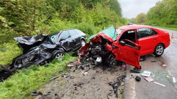 Внаслідок лобового зіткнення на дорозі Дрогобич-Стрий загинув водій
