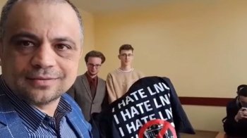 Викладач «Політехніки» опублікував відео з футболкою «Я ненавиджу ЛНУ»: в університетах відповіли