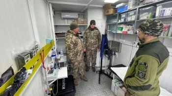 Львівські тероборонівці отримали сучасний пересувний медико-стоматологічний пункт