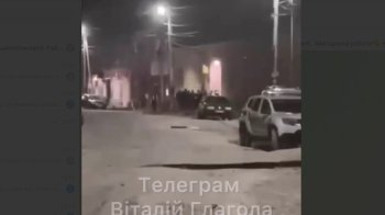 Акція протесту під Закарпатським ТЦК.