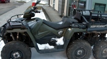 Викрадений у Норвегії квадроцикл Polaris затримали на кордоні з Львівщиною