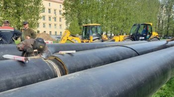 Експлуатувалась понад 40 років: у Львові на Стрийській міняють ділянку магістральної тепломережі