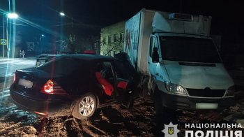 Фото Ford Mondeo на місці аварії