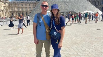 Марія Височанська з батьком