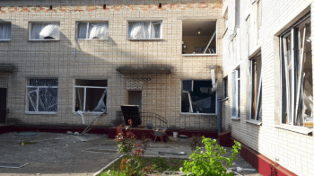 В Охтирці від ракетного удару постраждав дитсадок