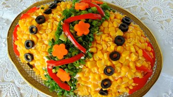 Великодній салат “Писанка”: рецепт від Лілії Цвіт