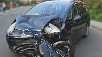 На Львівщині через зіткнення з Citroёn травмувався 17-річний мотоцикліст
