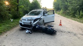 У ДТП на Львівщині травмувалися 17-річний водій та пасажир мотоцикла