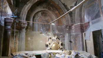 Поляки відреставрували головний вівтар у церкві святих Петра і Павла у Львові