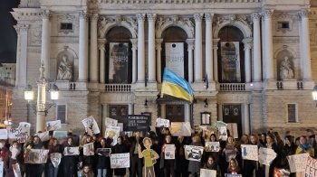 У Львові студенти УАД протестують проти приєднання навчального закладу до ЛНУ ім. І. Франка