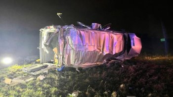 У Польщі перекинувся автобус з українцями: п’ятеро людей у лікарні