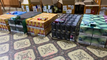 У Рава-Руській виявили 1200 електронних сигарет, які намагалися вивезти за кордон