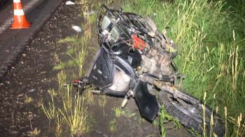 На Львівщині нетверезий водій Audi наїхав на 21-річного мотоцикліста