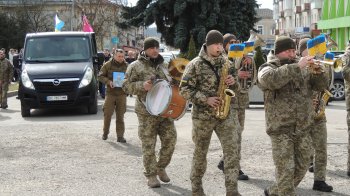 На Львівщині провели в останню путь загиблого прикордонника