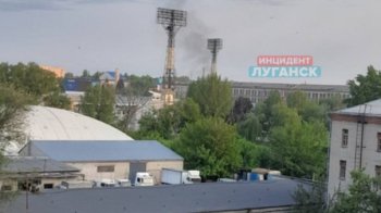 «Бавовна» в окупованому Луганську: прилетіло по військкомату