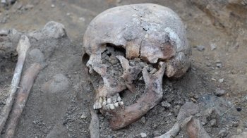 У Дрогобичі у колишній катівні НКВС знайшли рештки 24 жертв більшовицького терору (фото)