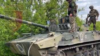 Львівські військові захопили бойову машину російських десантників