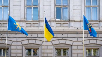 У Львові підняли прапори Повітряних Сил з нагоди професійного свята