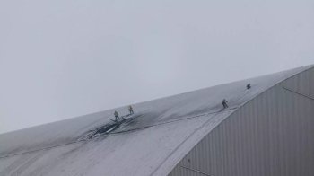 Рятувальники другу добу ліквідовують наслідки удару дрона по Чорнобильській АЕС