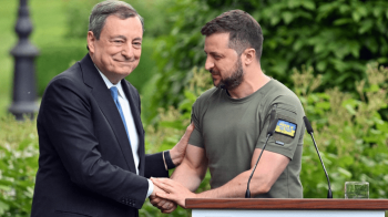 Зеленський подякував прем'єру Італії на тлі урядової кризи в країні