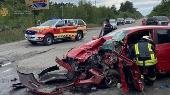 У Червоноградському районі сталася ДТП з 5 травмованими (фото)