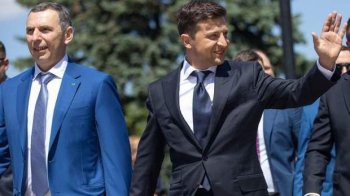 Володимир Зеленський і Сергій Шефір, фото 24 каналу