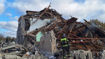 Наслідки влучаня. Фото із соцмереж