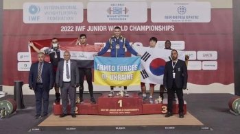 Важкоатлет зі Львівщини став абсолютним чемпіоном світу серед юніорів