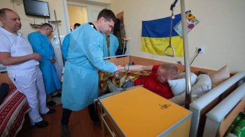 Козицький провідав прикордонників у госпіталі (фото)