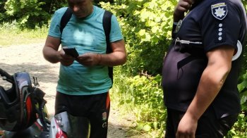 За джипінг у заповіднику на Львівщині оштрафували мотоцикліста