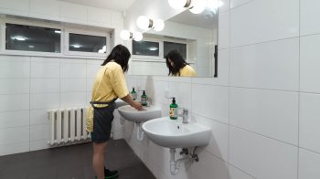 За гроші німецького міста Вюрцбург в гуртожитку Академії мистецтв провели ремонт