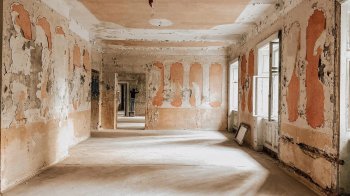 У палаці Жевуських-Лянцкоронських почали досліджувати залишки автентичних розписів