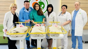 У Львові з пологового виписали трьох сестричок, які народилися на 35-му тижні