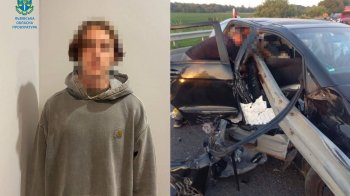 На Стрийщині затримали 17-річного винуватця смертельної ДТП, у якій загинуло двоє підлітків