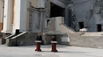 Дим в Одесі після ракетного удару 6 березня 2024, фото Protothema