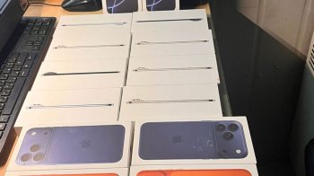 Партію нових iPhone на 1,5 млн грн виявили прикордонники в Шегинях