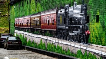 У Львові створили 56-метровий мурал: як він виглядає