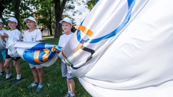 У Львові підняли Олімпійський прапор