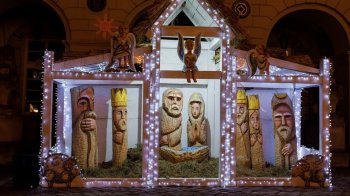 У Львові відкрили різдвяну шопку