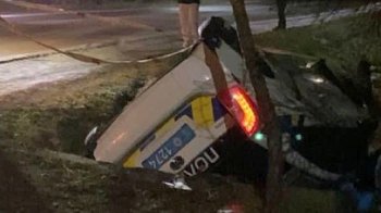 На лейтенанта поліції склали протокол за ДТП на службовому авто біля Шептицького