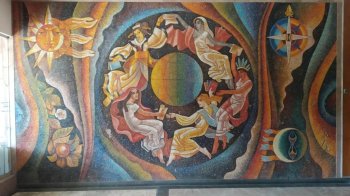 У Львові відновлять унікальну мозаїку українського художника, яку знищили у вересні