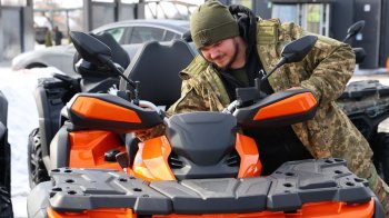 Бригаді зі Львівщини на передову передали квадроциклів та багі на 12 млн грн