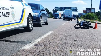 В ДТП біля Львова постраждав 18-річний мотоцикліст