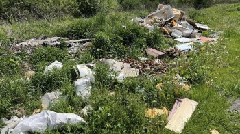 Незаконне сміттєзвалище у Городку на Львівщині